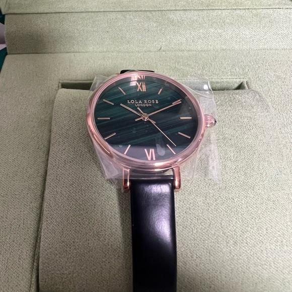 Lola Rose Malachite Textured Watch - Picture 9 of 10
